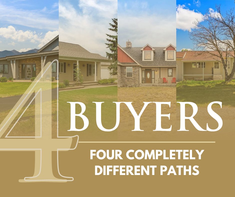 Four buyers, four different paths home